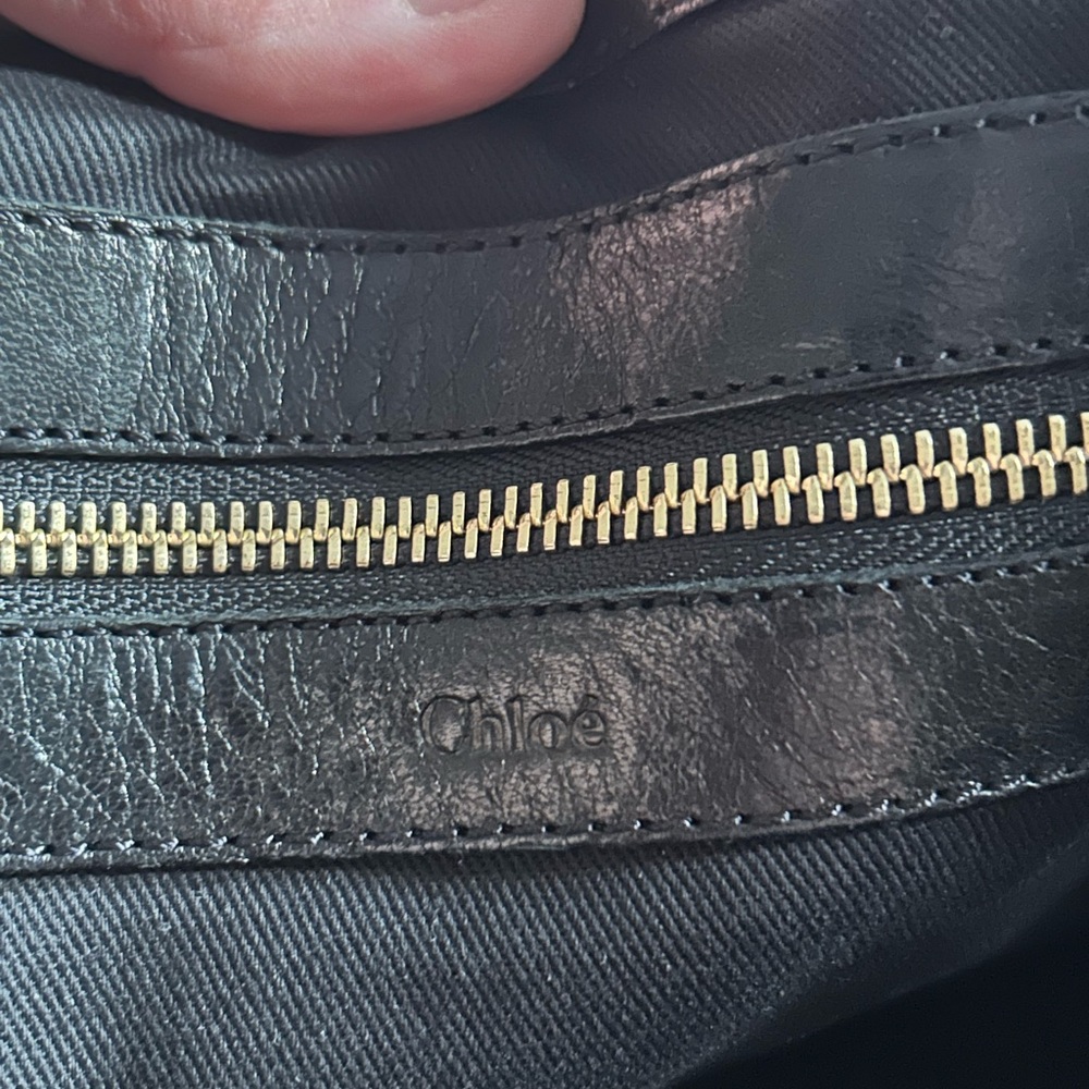 Chloe Black Leather Handbag - Picture 10 of 11